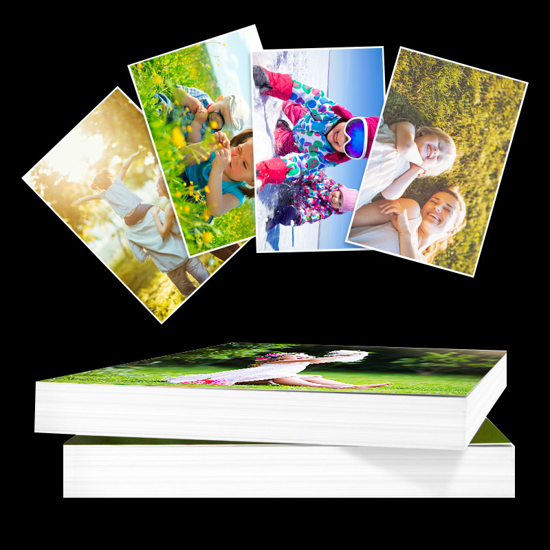 Single Side Cast Coated Photo Paper , A6 Photo Paper 200gsm For Photograph