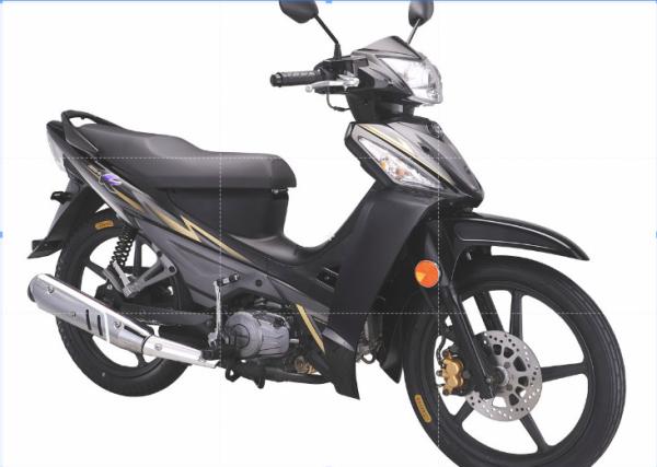 Delivery Motorcycle CUB Motorcycle Automatic Clutch Muffler Matte Black Sports