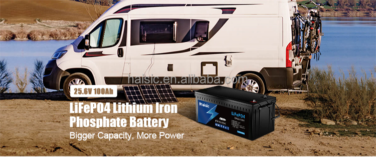 100A Maximum Continuous Discharge Current Lithium Ion Battery for RV Boat Golf Cart