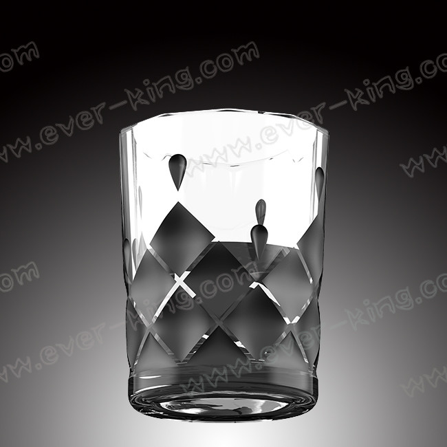 Custom Stemless Wine Glass Cup Anti Scratch 400ml 500ml