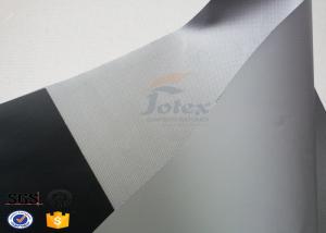 Quality Grey PVC Coated Fiberglass Fabric , Composite High Temperature Fabric wholesale