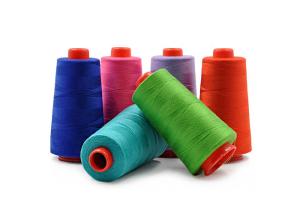 Quality 20S Mercerized Cotton Thread Black Brown Color High Waterproof Property wholesale