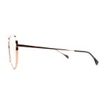FM2585 Round Stainless Steel Spectacle Frames , Customized Spectacle Glasses