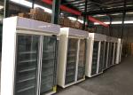 Wholesale Integral Heavy Duty Commercial Freezers R290 Four Door Display Freezer