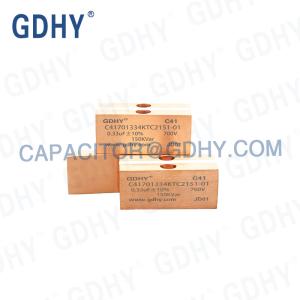 Quality High Voltage GDHY 700VAC 0.33UF Conduction Cooled Capacitor wholesale