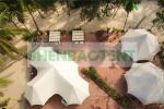 Glass Wall Luxury Hotel Tents With Curtains Luxurious Decorations For Outdoor