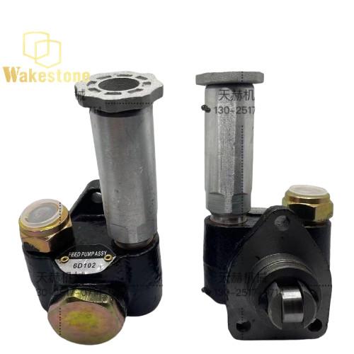 Engine 6D102 Fuel Pump Hand Pressure Oil Pump For Excavator Komatsu PC200 PC220