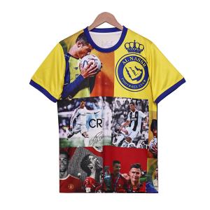 Quality Commemorative Edition Football Fan Jerseys for Cristiano Ronaldo 2025-2026 wholesale