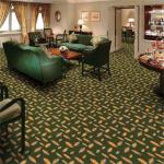 Modern Hotel Grade Carpet Patchwork Design 80% NZ Wool 20% Nylon