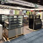 Cake display refrigerator glass showcase with CE/ETL