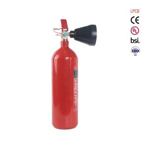 Quality CO2 Carbon Dioxide Fire Extinguisher 850 Psi Operating Pressure wholesale