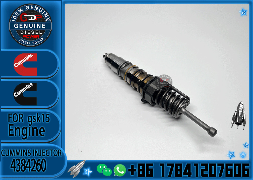 QSKX15 ISX15 Fuel Injector Nozzle Assembly 4062569 4928260 4954888 4088665 4088327 4384260