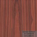 Engineered Veneer Santos Rose Wood Crown Cut Customized Service