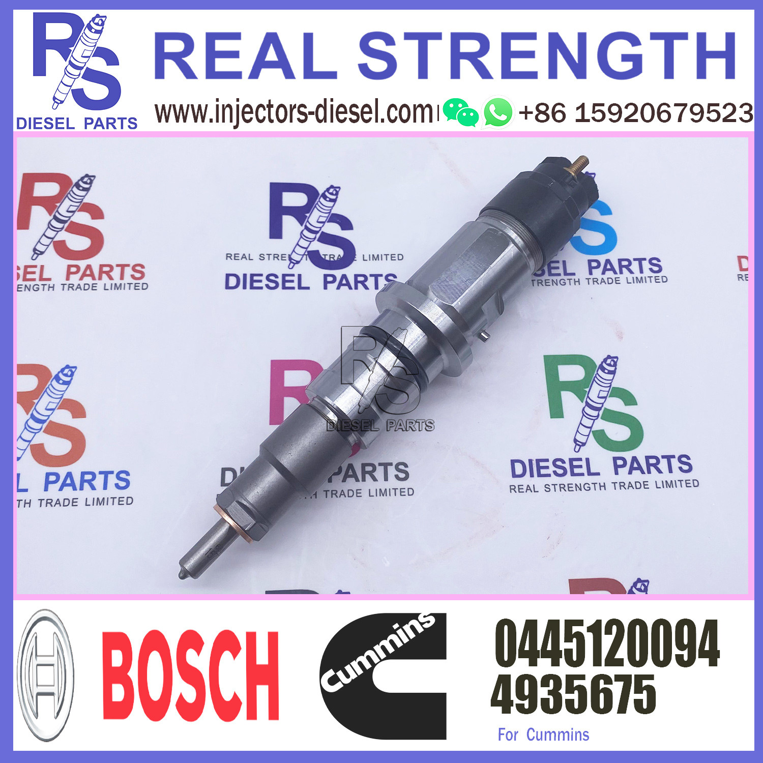 4934411 0445120097 4935675 0445120094 machinery engine parts ISL ISLe ISL9.5 engine parts names fuel injector repair kit