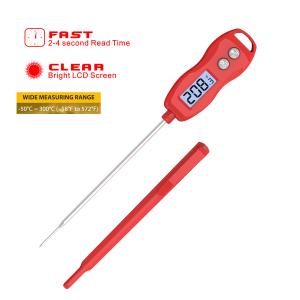 Quality pen style digital thermometer meat probe easy lock temperature home wholesale