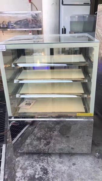 Big Capacity Refrigerated Bakery Display Case Cabinets Freezer With Adjustable