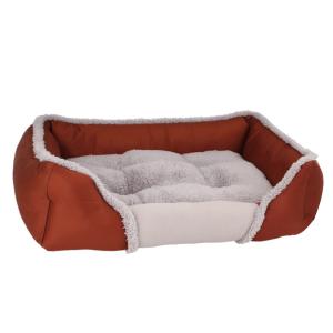 Quality Multiple Color Pet Den Bed Cozy Plush Interior Anti - Static Cotton Material wholesale