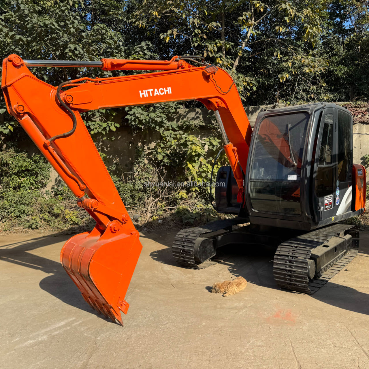 7Ton used HITACHI ZX70 ZX70-3 ZX70-5 ZX65U excavator with low working time and good quality for construction