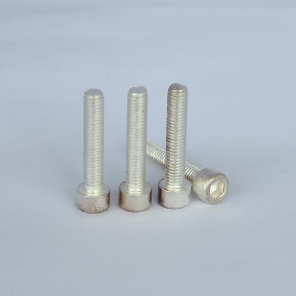 Cylindrical Head Screws Allen M5 Stainless Steel Machine Screws Silverplated