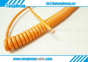 Quality Light Duty Auxiliary Switch Long Flex Life TPU Coiled Cable wholesale