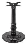 Vintage Table base Sturdy Round Table leg Ornamental Table leg Cast Iron Powder