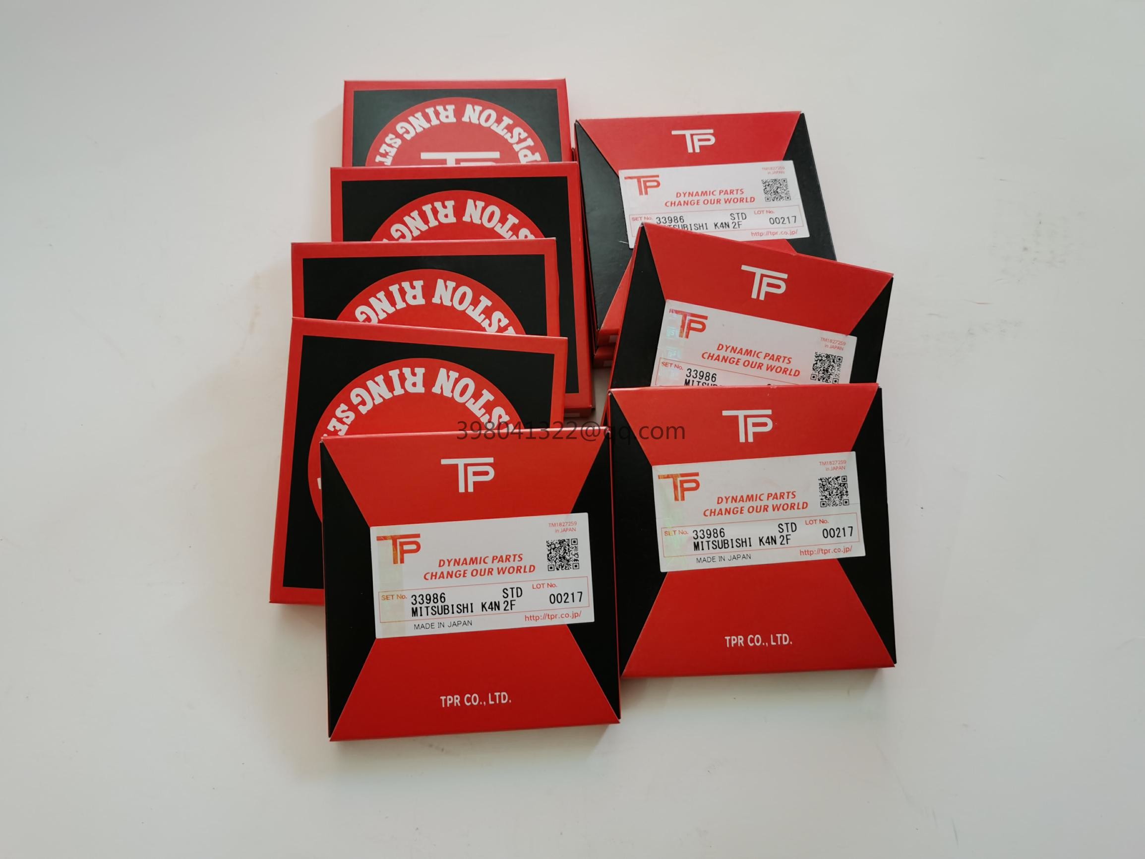 K4N Engine Piston Rings TP 33986 2.5* 2.0 *4.0 Mm For Excavator