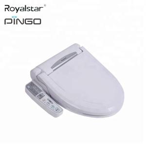 Quality Bathroom Automatic Intelligent Bidet Toilet Seat Dual Nozzles ABS Resin Material wholesale