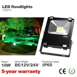 Quality 10W LED Floodlights DC12V/24V IP65 Waterproof Courtyard LED flood lighting wholesale