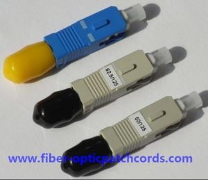 Quality Single / Multi Model Fiber Optic Fast Connector Plastic Material wholesale