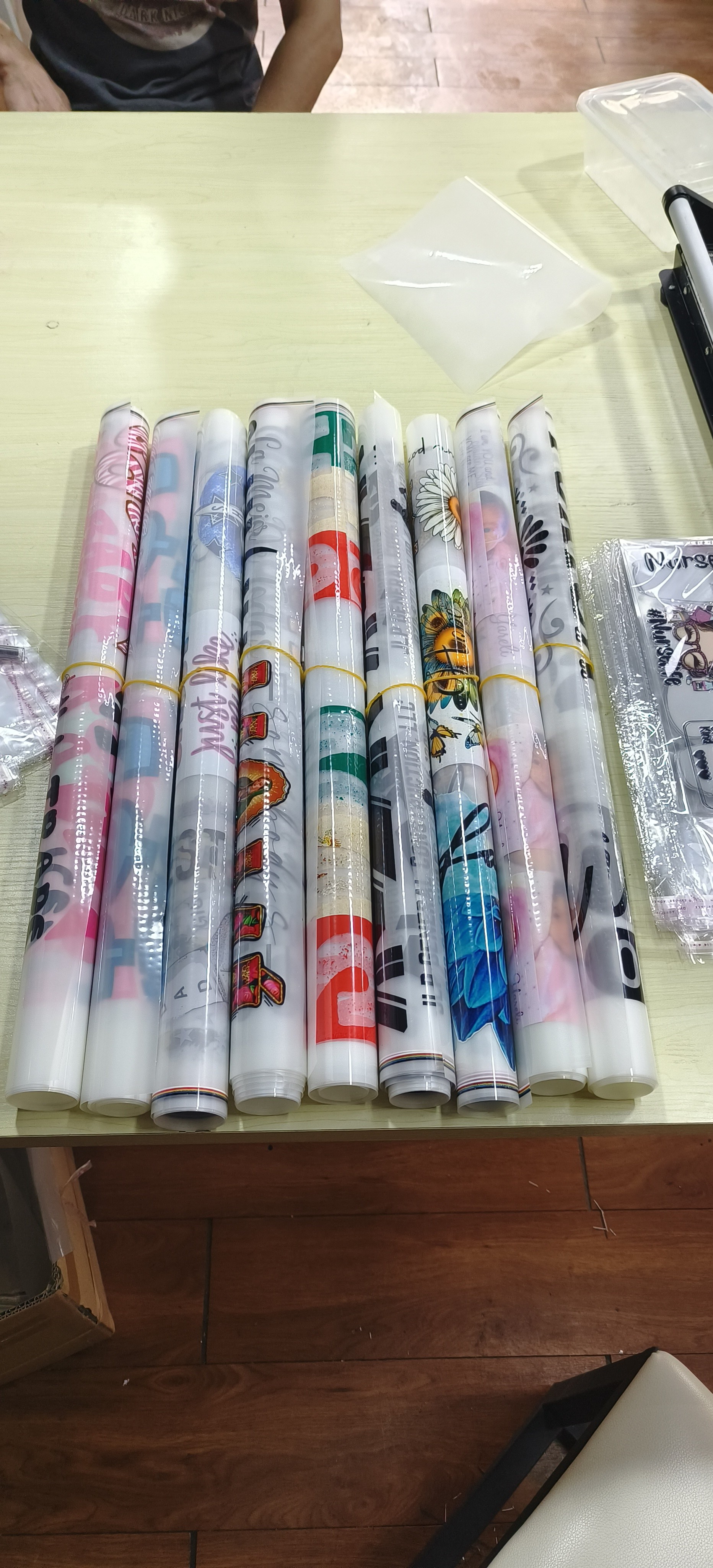 DTF heat transfer stickers Gang heat transfer DTF printing service supports customized batch production