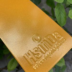 Quality Metallic Gold Powder Coating , Powder Paint Furniture Coating wholesale