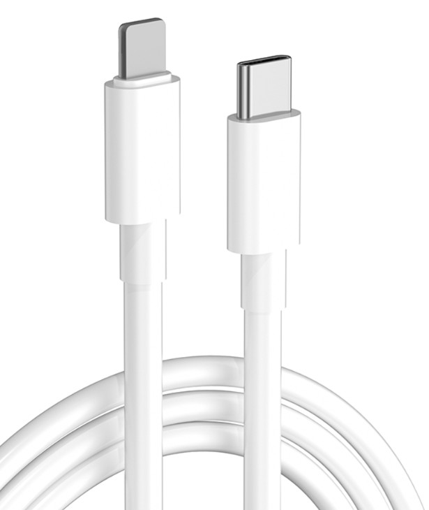 PD 27W TPE Fast USB Data Cable Type C To Lightning For Iphone Charging