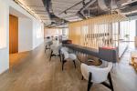 High Grade Aluminum Acoustic Wood Grain Texture Office Ceiling Panels
