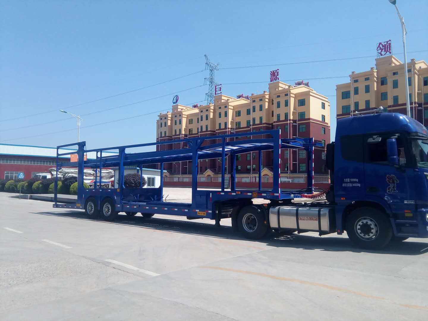 Car Carrier Transport Semi Trailer Car Trailer As Customer's Requirements