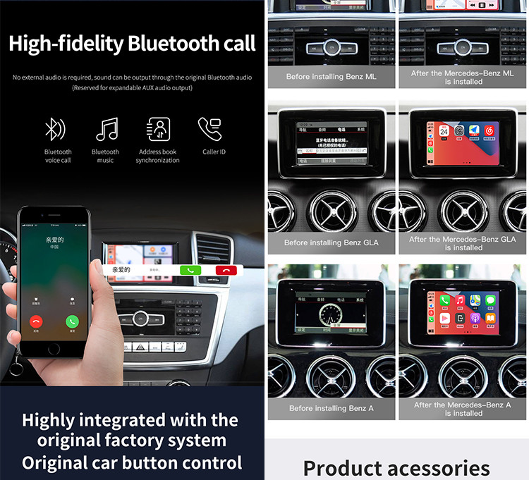 NTG 4.5 System Mercedes Video Interface , Navigation Multimedia Interface For Car