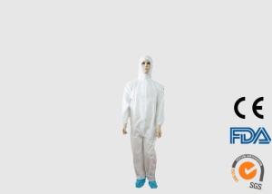 Quality Environmentally Friendly Disposable PPE Coveralls With Front Zipper Closure wholesale