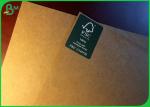High Stiffness Brown Craft Paper Roll Water Resistant For Making DIY Bookmark