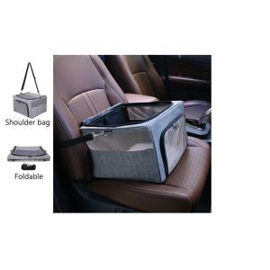 Quality Car Back Seat Belt Cat Pet Travel Carrier Non Slip Ventilated Mesh 33*24*38cm wholesale