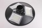 Waterproof UFO Round LED Solar Street Light 180 degree Beam angle