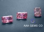 Jewelry / Necklace Radiant Cut Moissanite Pink High Hardness