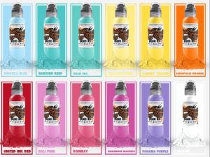 Quality Pastel Eternal Tattoo Ink Set Permanent Makeup Health No Fade Effect Lasting wholesale