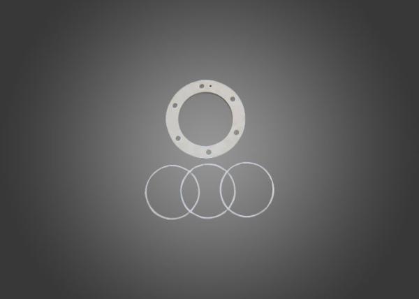 90 Mm Piezoelectric Alumina Ceramic Components , Zirconia Alumina Grinding