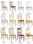 Gold Wedding Chairs customized by Manufacturer (YA-92-5)