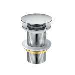 Elite Modern Shower Floor Drain Brass Sleek Round Pop Up Efficient Water