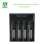 4 Slots 18650 Battery Charger Rechargeable 4.2V 2A For Li-ion Battery Ni-MH Ni
