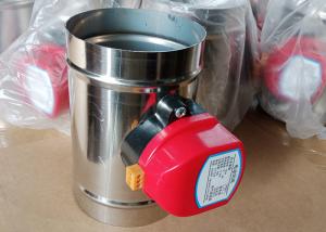 Quality Motorized Duct Zone Dampers Stainless Steel / Galvanized Sheet wholesale