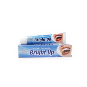 Quality Bright Up Factory Manufacture 150g Mint Flavor Fresh Breath Tooth Teeth Whitening Toothpaste wholesale
