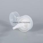 33/410 Plastic Press Nail Polish Remover Pump With Silicon Dispenser Bottle