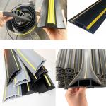 Construction Machinery Wear Resistant Rubber Strip With ISO9001 TS16949