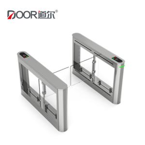 China Single Lane Access Control Automatic Swing Barrier Gate Turnstile for Supermarket Entrance on sale